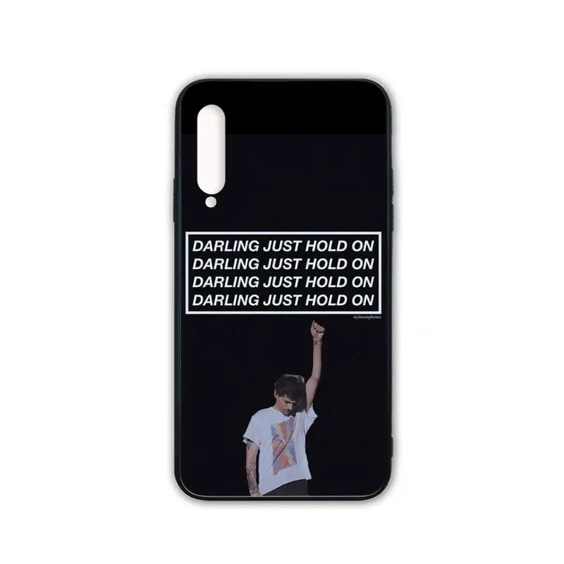 

YJY One Direction Silicone black case coque for Xiaomi mi A1 A2 6 8 9 t pro 10 lite note 10 cc9 pro Mix MAX 2 3 cover