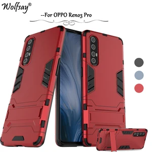 for oppo reno3 pro case shockproof soft rubber armor pc phone case bumper for oppo reno3 pro protective cover for oppo reno3 pro free global shipping