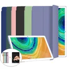 Планшет для huawei MatePad t10, чехол t 10 9,7 дюйма, чехол для Huawei Matepad T10S, кронштейн 10,1 дюйма, потолщенная Подставка для планшета тройного сложения