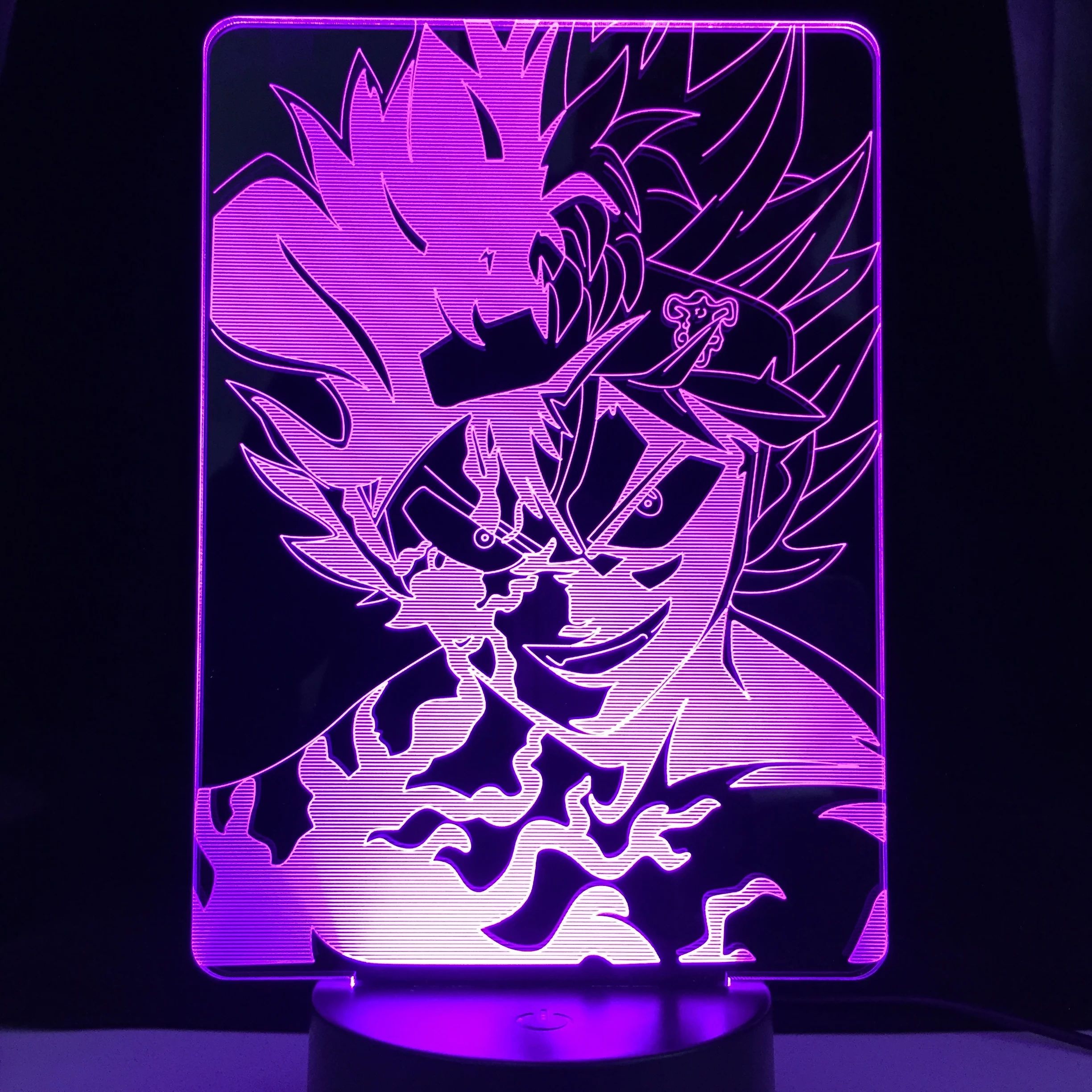 

Black Clover Asta Light for Kids Bedroom Decor Night Light Birthday Gift Manga Gadget 3d Lamp Anime Dropshipping Lights
