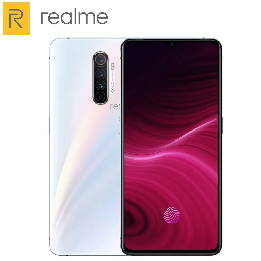 Мобильный телефон Realme X2 PRO, 64 мп, четыре камеры, 8 ГБ, 128 ГБ, 6,5 дюйма, Snapdragon 855+ 4000 мАч, VOOC, 50 Вт, быстрая зарядка, NFC, 4G телефон