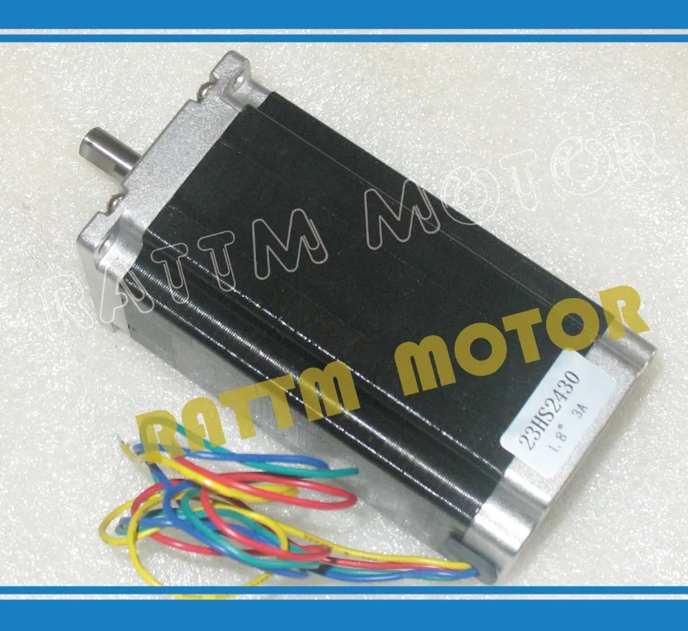 Шаговый двигатель с ЧПУ Nema23 425 oz-in 112mm 3.0A и драйвер 40V 128 microstep 2.5A ток | Обустройство