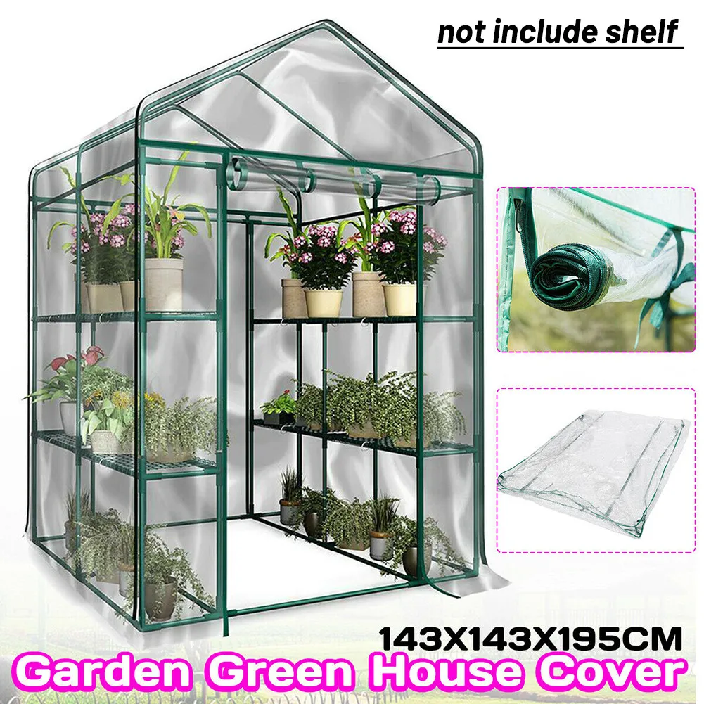 

143X143X195cm Plants Cover Garden Green Greenhouse Grow House Not Shelf