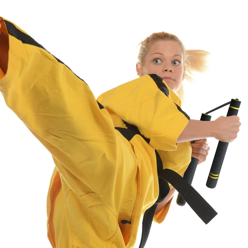 

Sponge Nunchaku Practice Martial Arts Equipment Chain Safe Sponge Sport Training Effective Working-out Sport Accessories