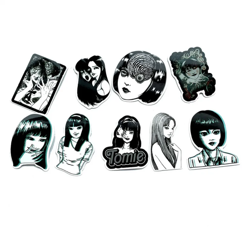 Ужасы аниме наклейки скрапбук чемодан скейтборд ноутбук багаж граффити забавное