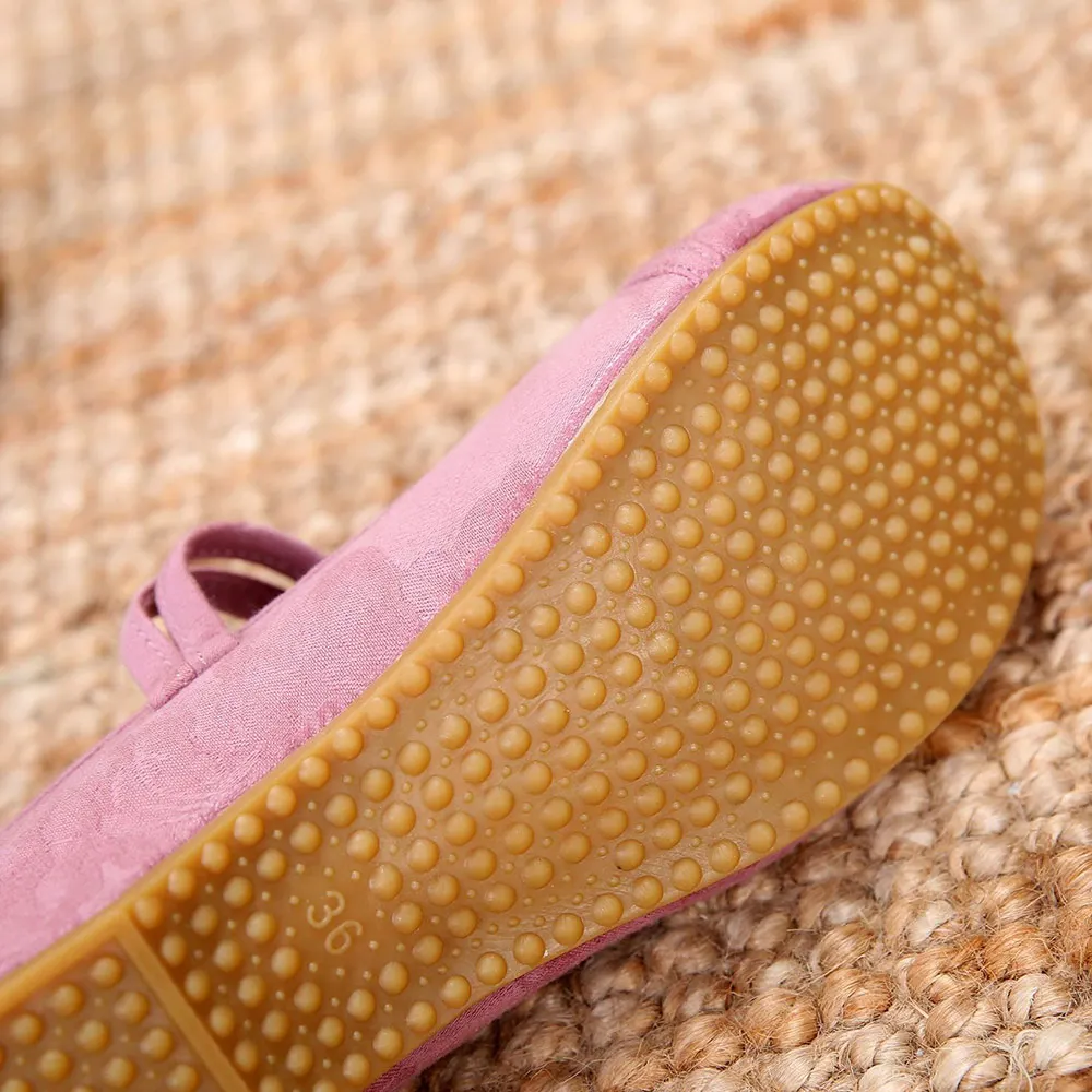 Veowalk жаккардовая хлопковая вышитая Женская удобная обувь на плоской подошве