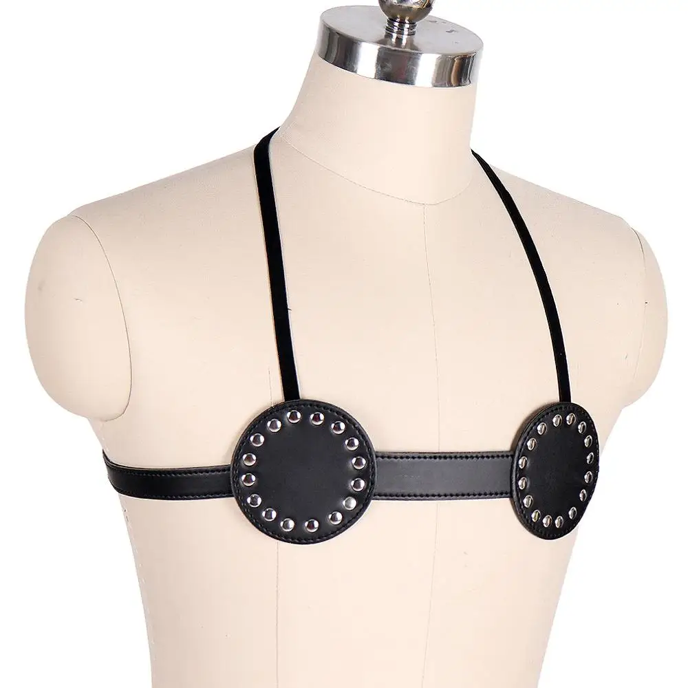 

Role Play Costume Products Adult Toys Club Costumes Props Body Harness Bandage Bra Leather Goth Clothes Chest Harness Belt