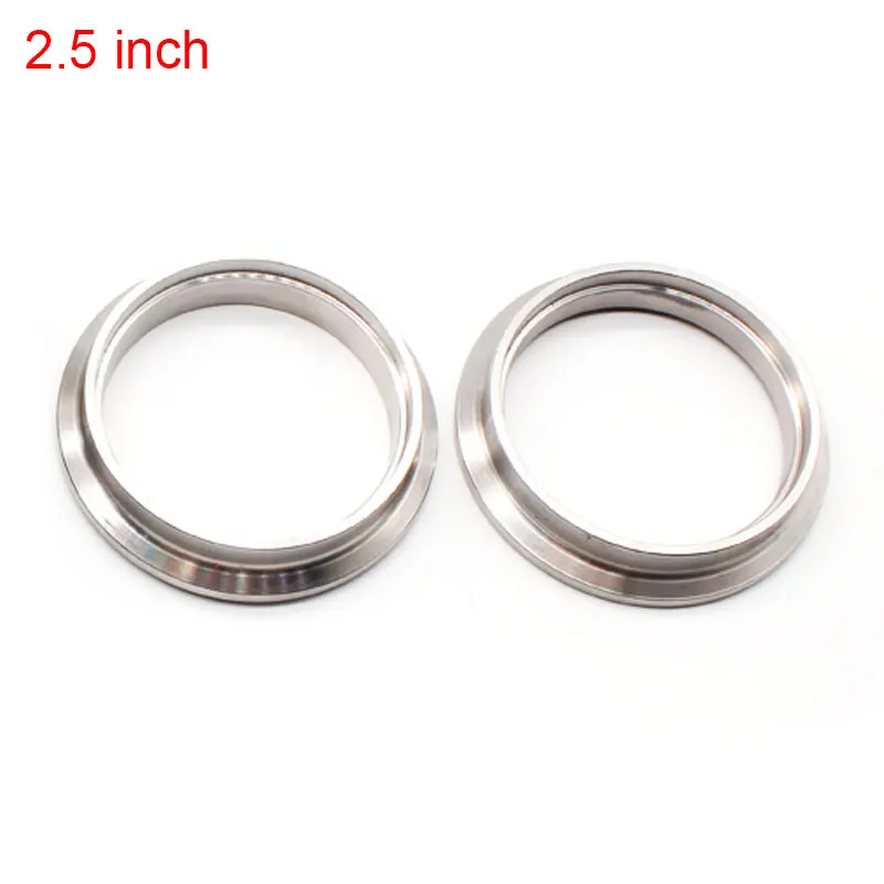 2.5 inch flanges Быстроразъемный v-образный зажим DEFT, автоматический v-ремешок, вытяжной мужской фланец 76 мм, Vband зажимы из нержавеющей стали " 2,5" " 3,5" " дюйма - Цвет: 2.5 inch flanges