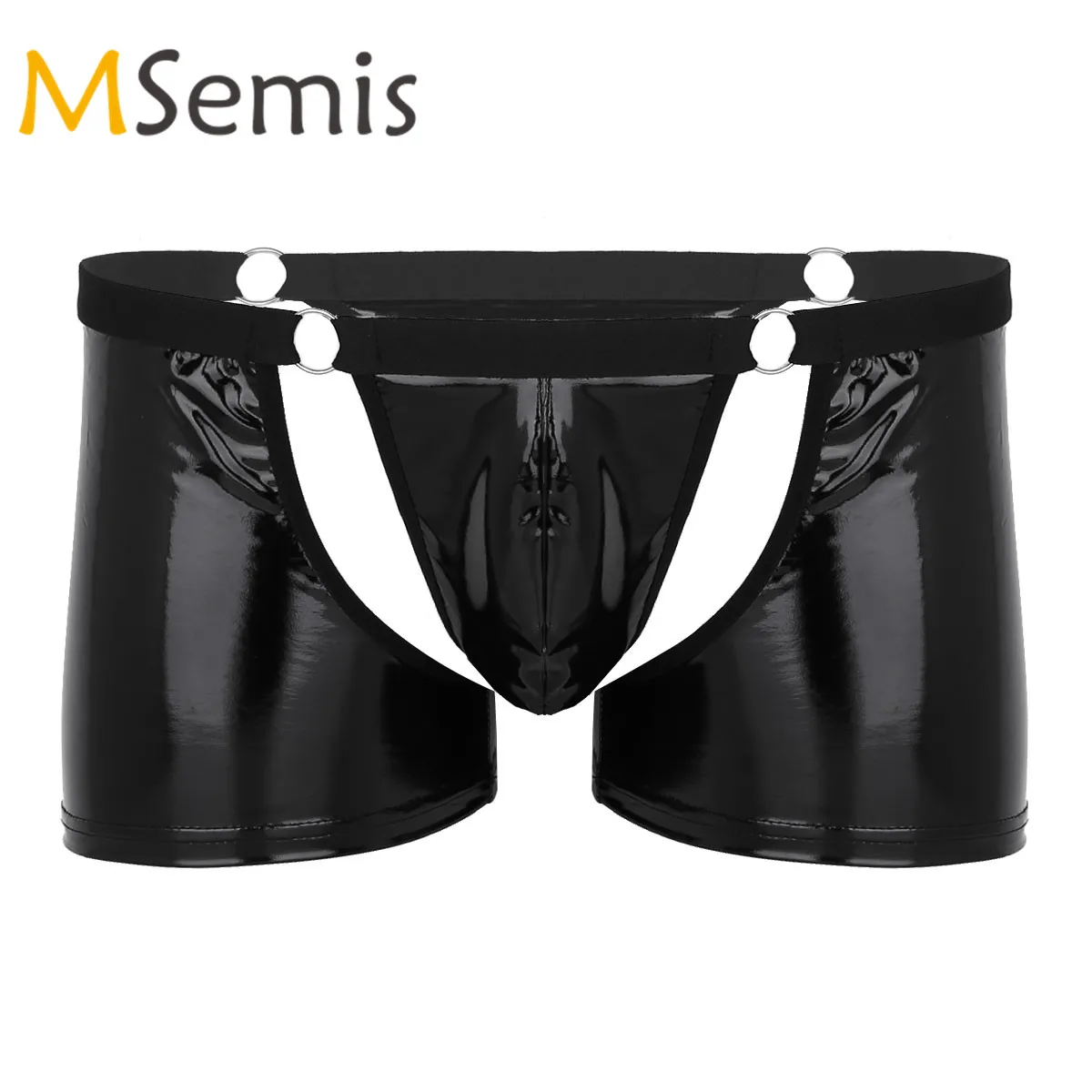 Купальники Мужское нижнее белье из латекса латексные Искусственная кожа