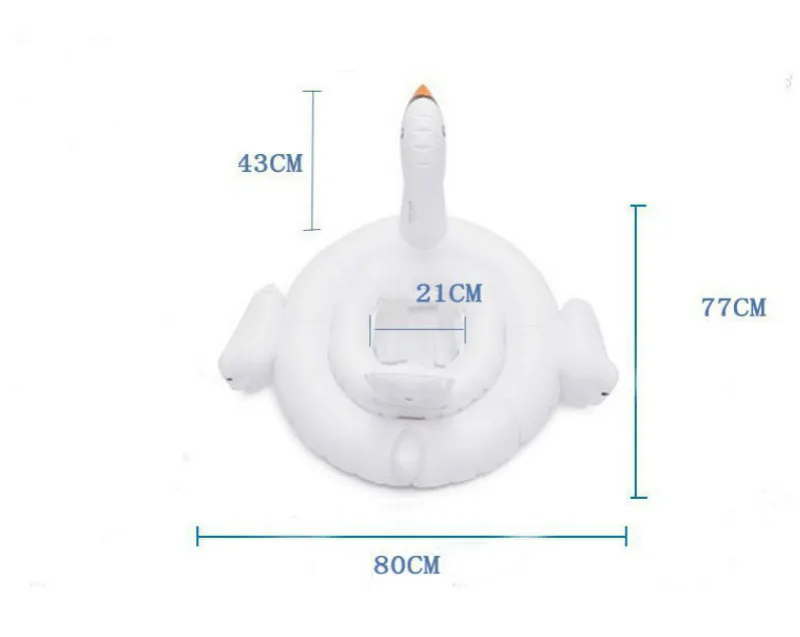 Надувной бассейн с фламинго плавающий планшетом лебедь плавательный круг