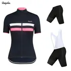 Женские комплекты для велоспорта Ralvpha, велосипедная одежда, шорты с нагрудником, одежда для горных велосипедов, рубашки для девушек, велосипедные трикотажные костюмы