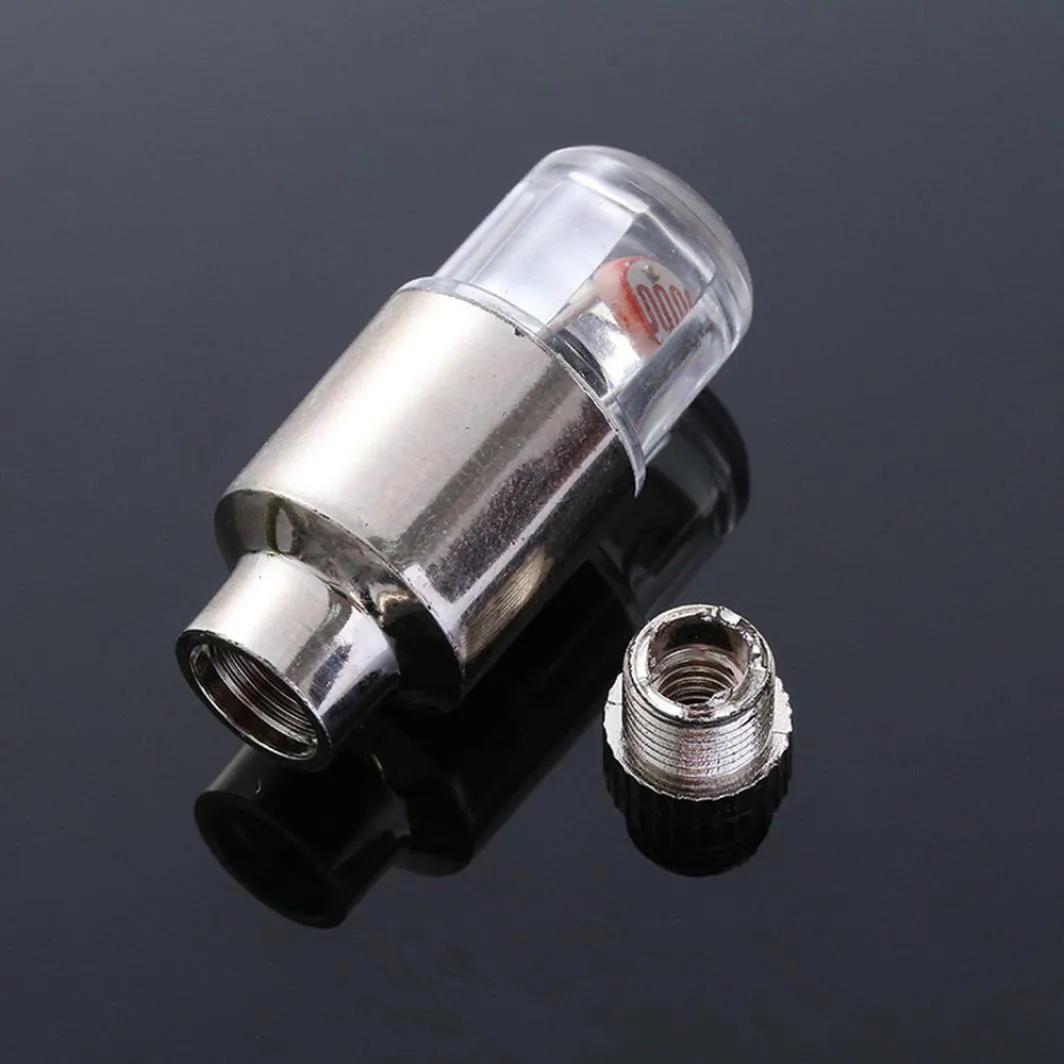 2 шт. светодиодный светильник для автомобильных колес и велосипедных шин s крышки