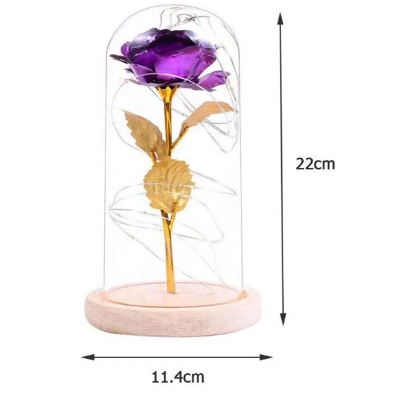 СВЕТОДИОДНЫЙ ночник в виде Розы с питанием от батареек|Ночники| |