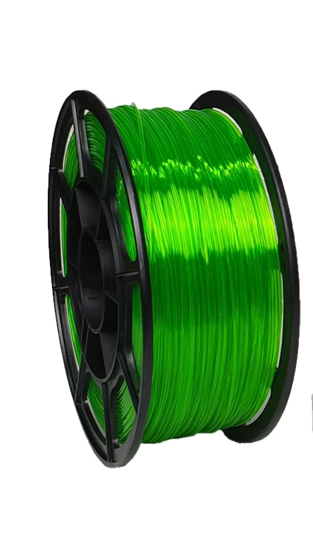 Petg пластик для 3д печати &quotНИТ&quot зелено прозрачный флуоресцентный|Материалы