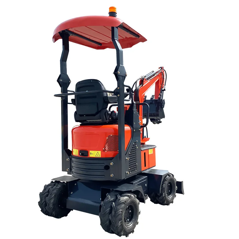 Новый гигиенических прокладок мини-экскаватор 1.8ton маленький колесный