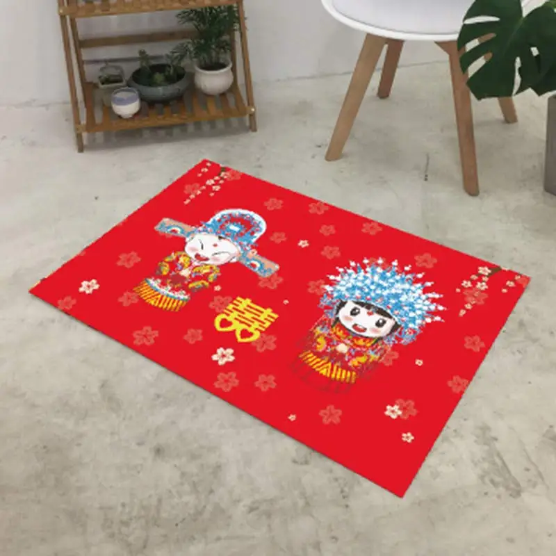 Коврики для дома Свадебные принадлежности комнаты свадебный рождественский