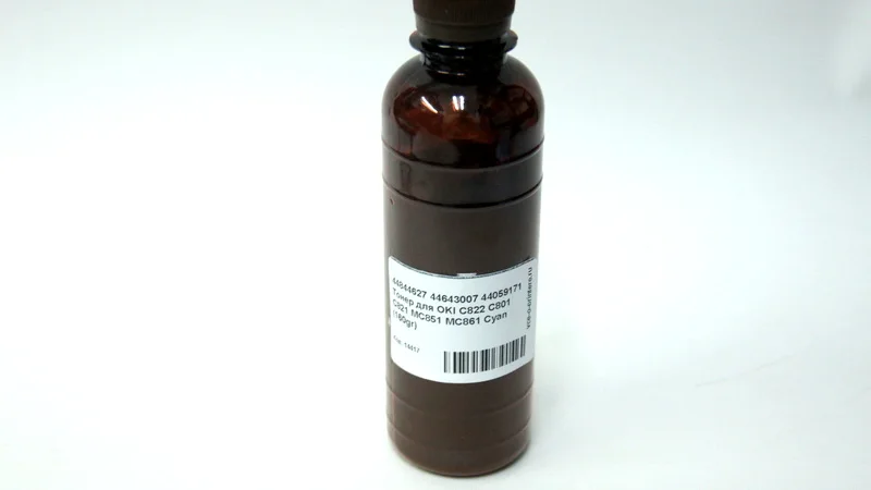 Тонер 44844627/ 44643007/ 44059171 для OKI C822/ C801/ C821/ MC851/ MC861 Cyan (160gr)|Тонер| |