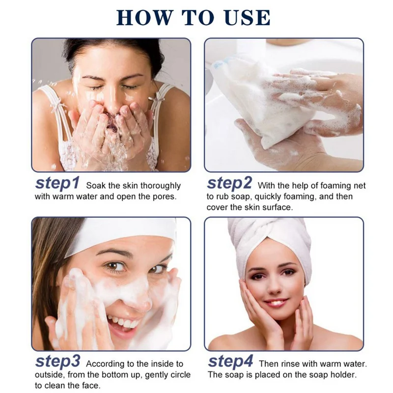 Эффективное восстанавливающее клещи питает кожу лица очищающее мыло против