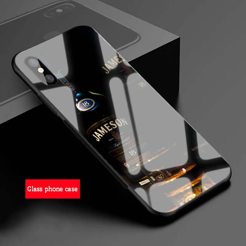 Jameson Irish Whiskey закаленное стекло телефон чехол для iPhone 6 6plus 7 7 plus 8 8plus 5 5S SE X XS XR XS Max - Цвет: B19071108-06.jpg