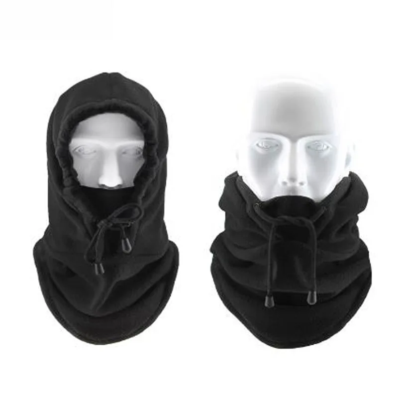 Зимняя теплая шапка с маской тактическая Лыжная маска для лица ветрозащитная