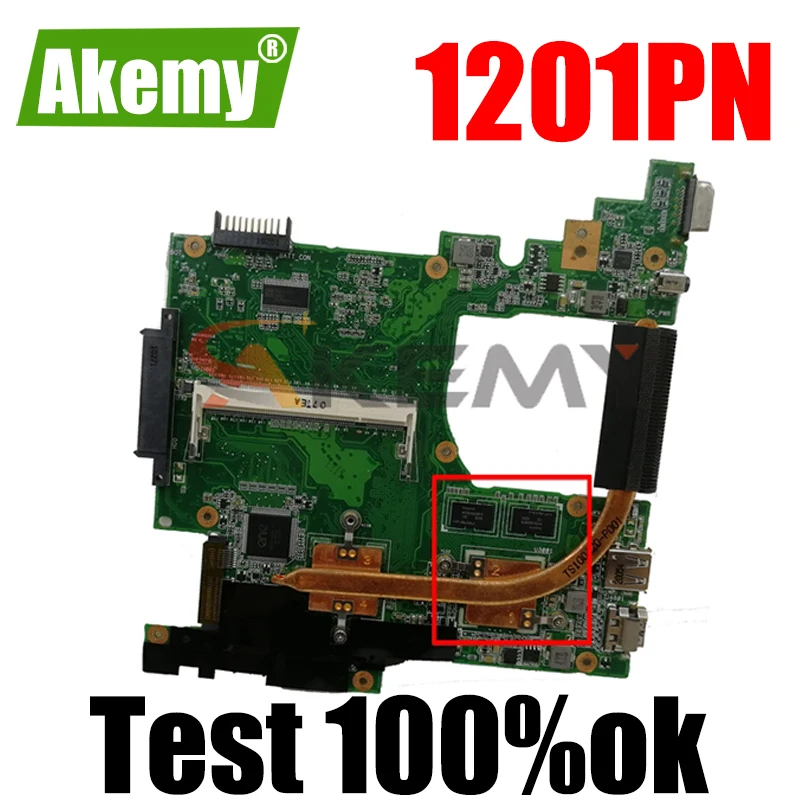 Материнская плата Eee PC 1201PN REV 2 0 для ноутбука Asus материнская 100% протестированная