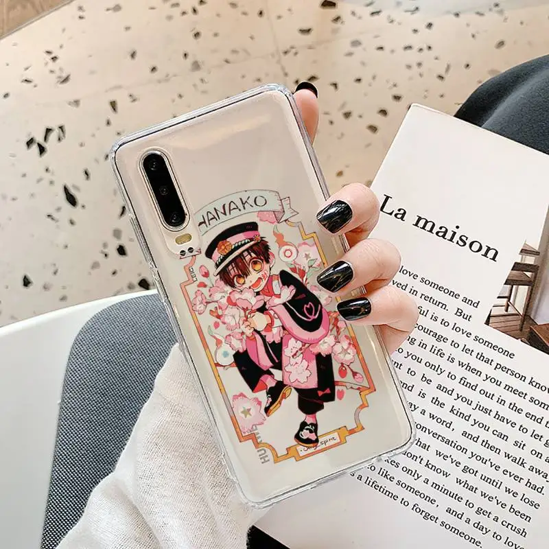 

Toilet Bound Hanako Kun Phone Case Transparent for Samsung A71 S9 10 20 HUAWEI p30 40 honor 10i 8x xiaomi note 8 Pro 10t 11