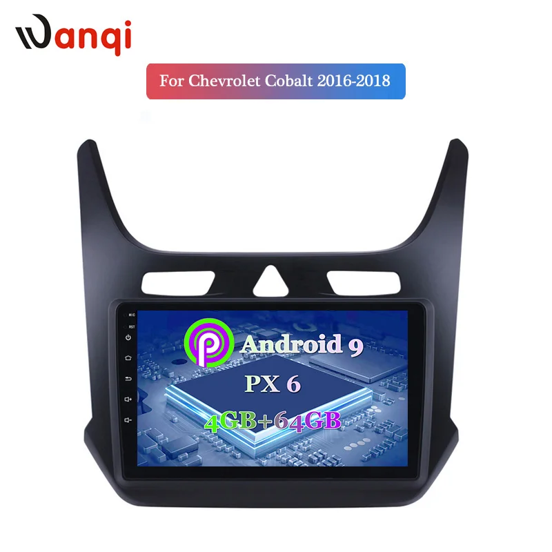4G + 64G Android 9 0 дюймов Автомобильный gps навигатор 1DIN радио для 2016 2017 2018 chevy Chevrolet cobalt