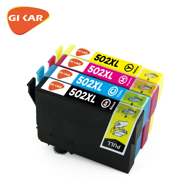 Gikar совместимый для Epson T502 XL чернильный картридж с печатающей головки XP 5105 5100 XP5105