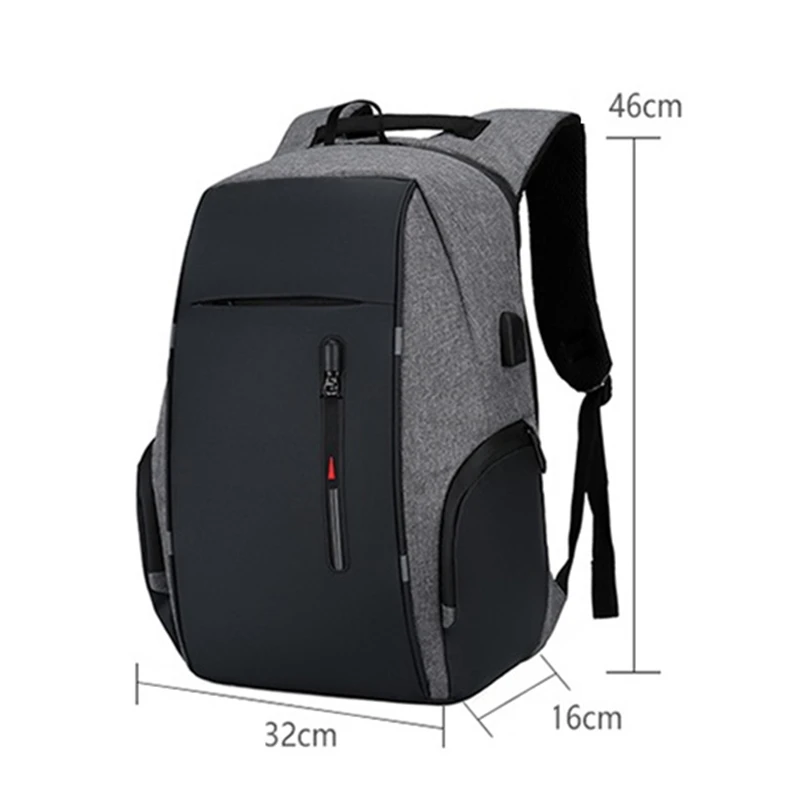 Sport Men's Backpack Multifunctional USB Charging Large Capacity Gym Fitness Bags Anti-theft Student iPad Laptop Casual Rucksack