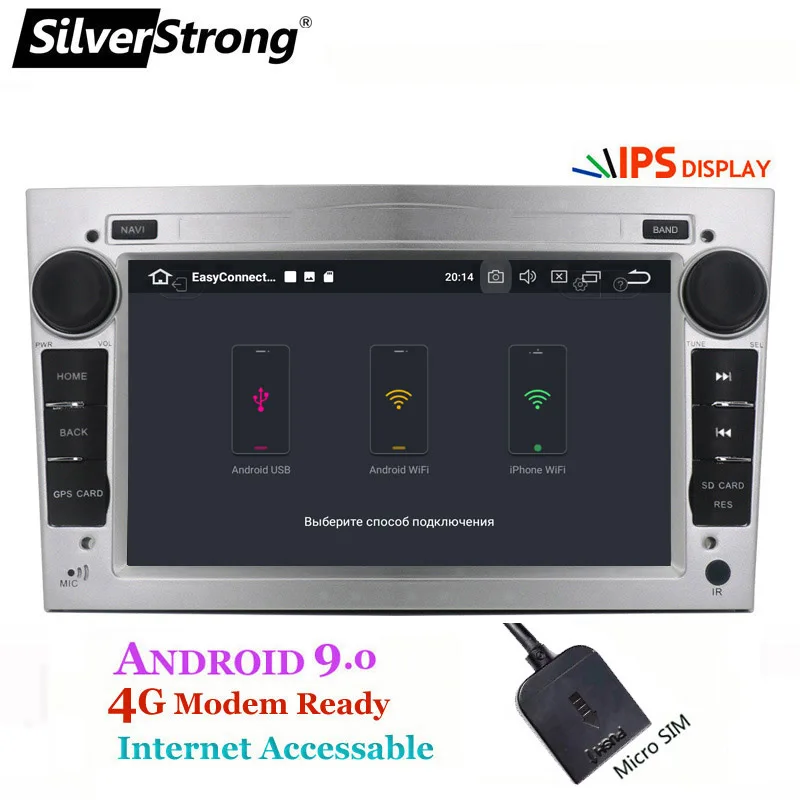 SilverStrong испанский запас 7 дюймов Android9.0 автомобиль gps для Opel Универсальный 2Din радио автомобиль для Opel Astra Antara Zafira Corsa автомобиль 2din