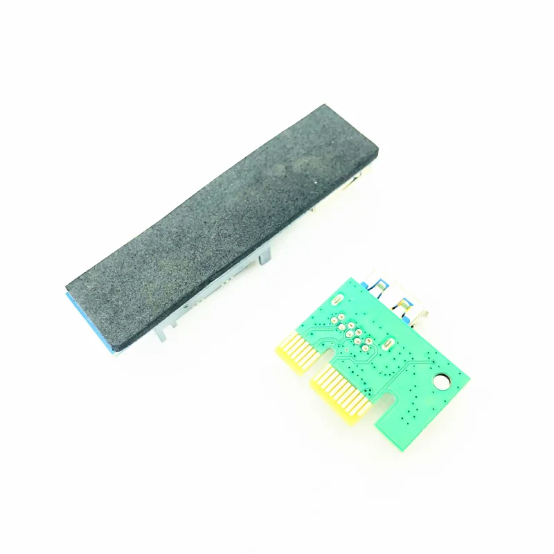 Переходник PCI-E Riser PCI Express 1X Extender Card Adapter 30 см Удлинительный кабель USB3.0 разъем PCIE X1