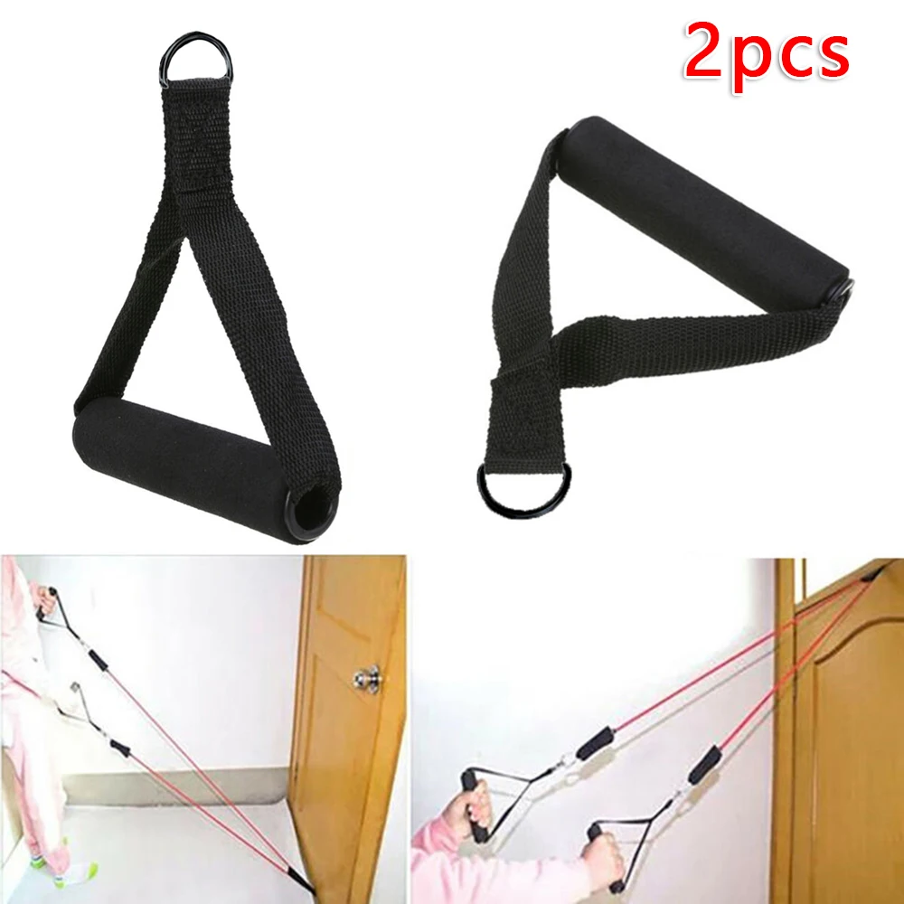 

Kit Tricep rope Strength Cable 2x Resistance Gym Training Multi purposed