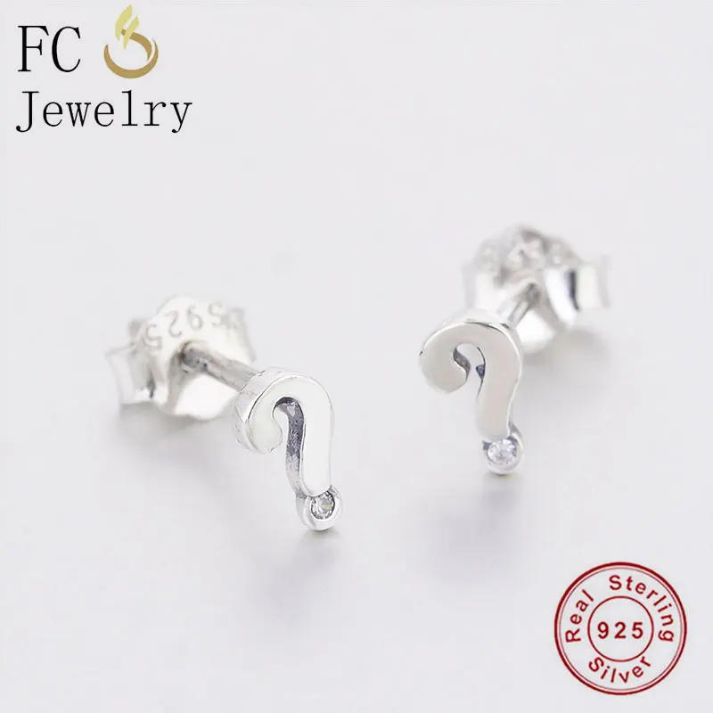 Серьги гвоздики из 100% серебра 925 пробы геометрической формы Для Пирсинга Ушей