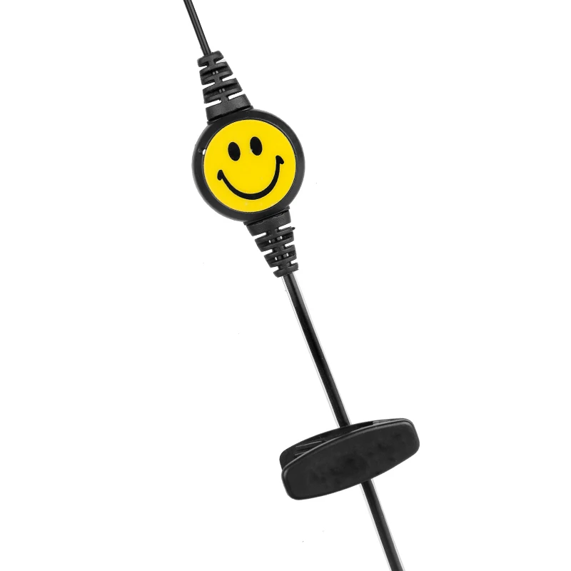 5 шт. Walkie Talkie Smile Face гарнитуры для Baofeng наушники с головным убором в стиле Смайлики
