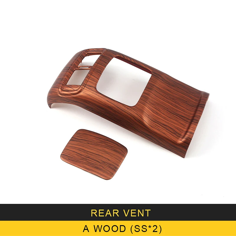 

CarManGo Car Auto rear vent frame Sitcker decoration trim cover Accessories for Honda CR-V 5th 2017-2020