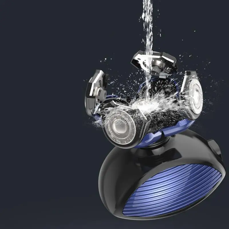 

1 Set Men Beard Clippers Waterproof USB Rechargeable Beard Trimmer Hair Removal Machine Nose Hair Trimmer For Home Men Travel