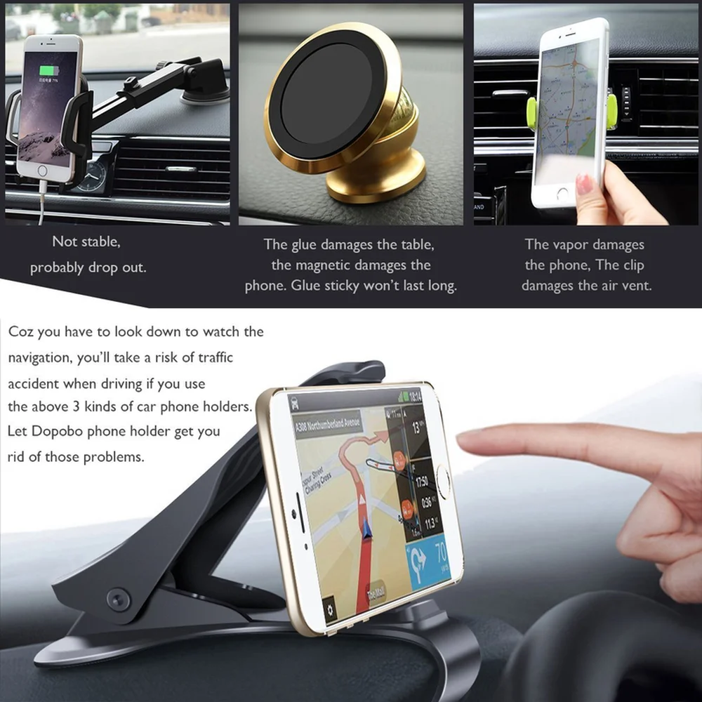 Автомобильный держатель для смартфона автомобильный телефона на приборной