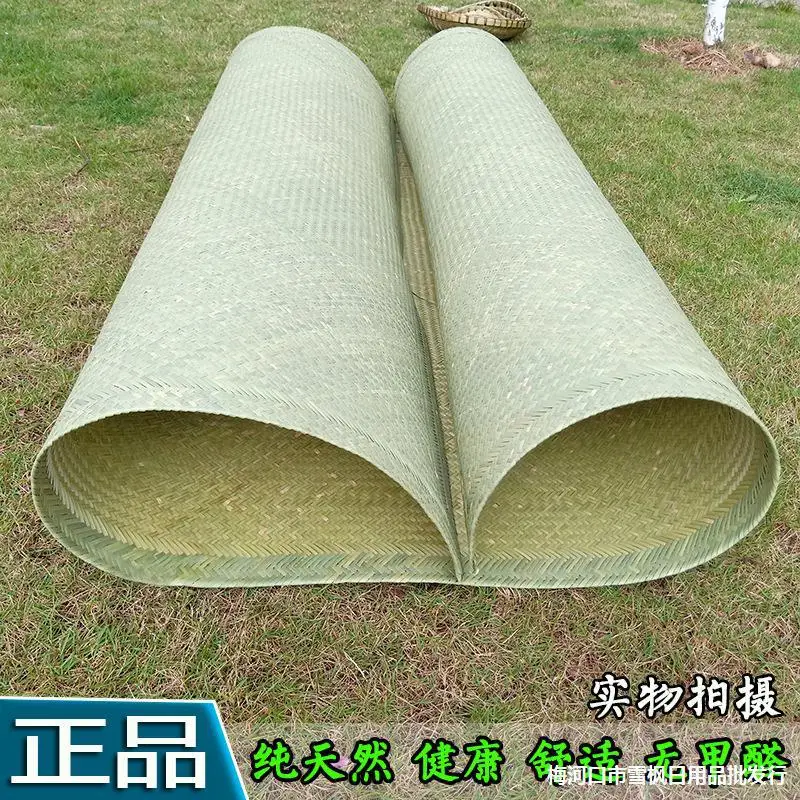 

100% Natural Bamboo Woven Rugs Hand-woven Bamboo Strips Home Living Room Decoration Area Rug Sichuan Panda Bamboo Carpet