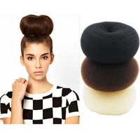furling girl 15cm13cm super large hair volumizing scrunchie hair donut ring style bun maker bump large 5 95 15 inch new design
