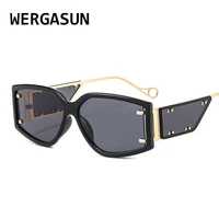 wergasun brand designer sunglasses women high quality sun glasses 2021 women square glasses women mens luxury oculos de sol