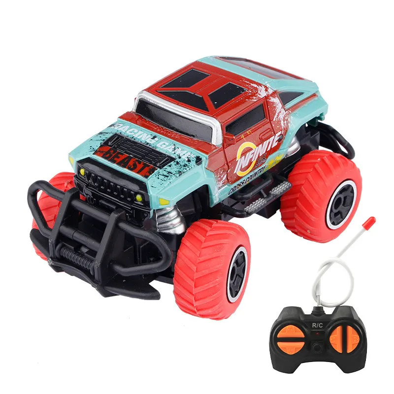 

4 Channel Wireless Remote Control Car 1:43 Mini Off-road Graffiti Car Toy Car for Children Charging Benefit intelligence Toys