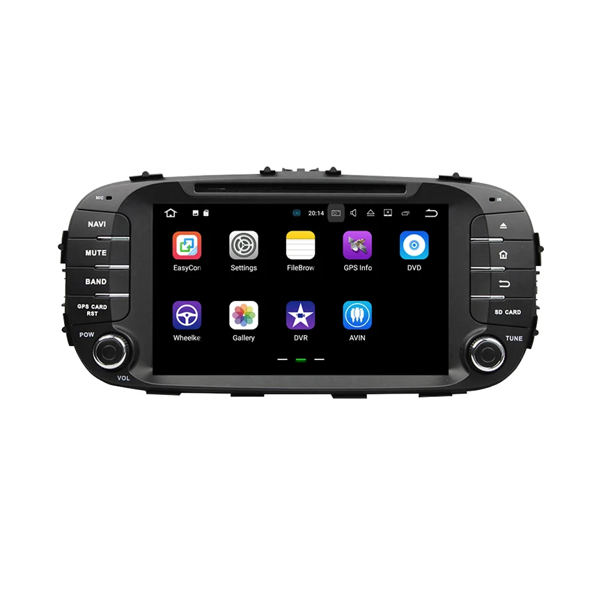 Автомобильный GPS-навигатор YESSUN на Android для Kia Soul 2014 ~ 2017 Аудио Видео Радио HD