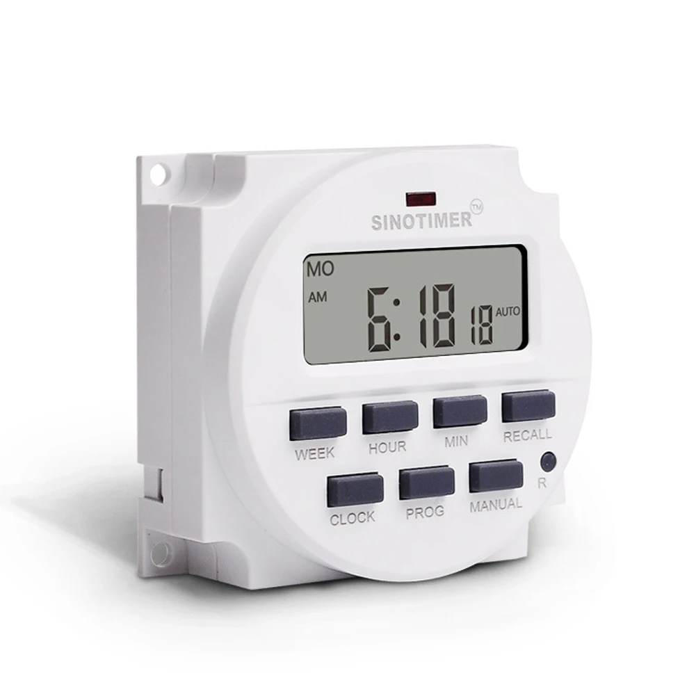 DC 12V LCD экран умный цифровой дисплей автоматическое светодиодное освещение