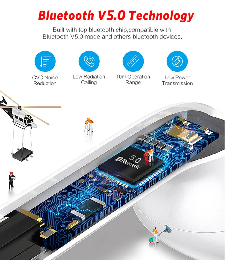 Мини 2 TWS беспроводные наушники Bluetooth 5 0 матовые Macaron Handsfree с микрофоном зарядная