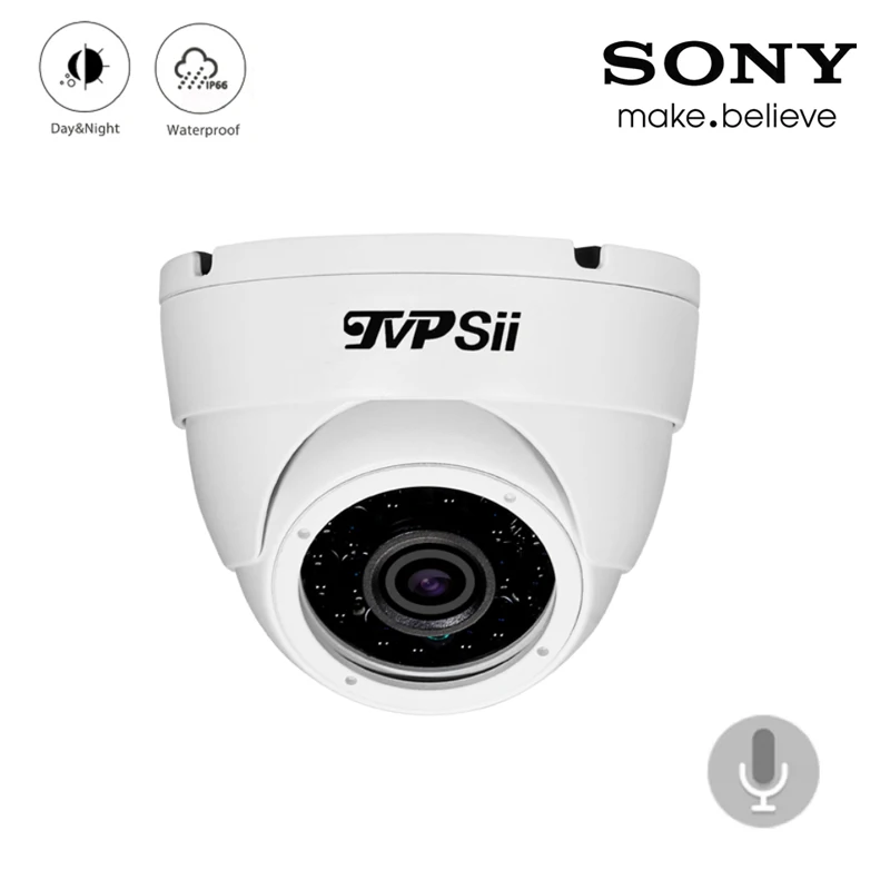 4 шт. сумка белый 24 шт. Инфракрасные светодиоды 8mp/5mp/4mp/2mp IP66 Открытый Водонепроницаемый купольные формы полусфера AHD Аудио CCTV камеры видеонаблюдения