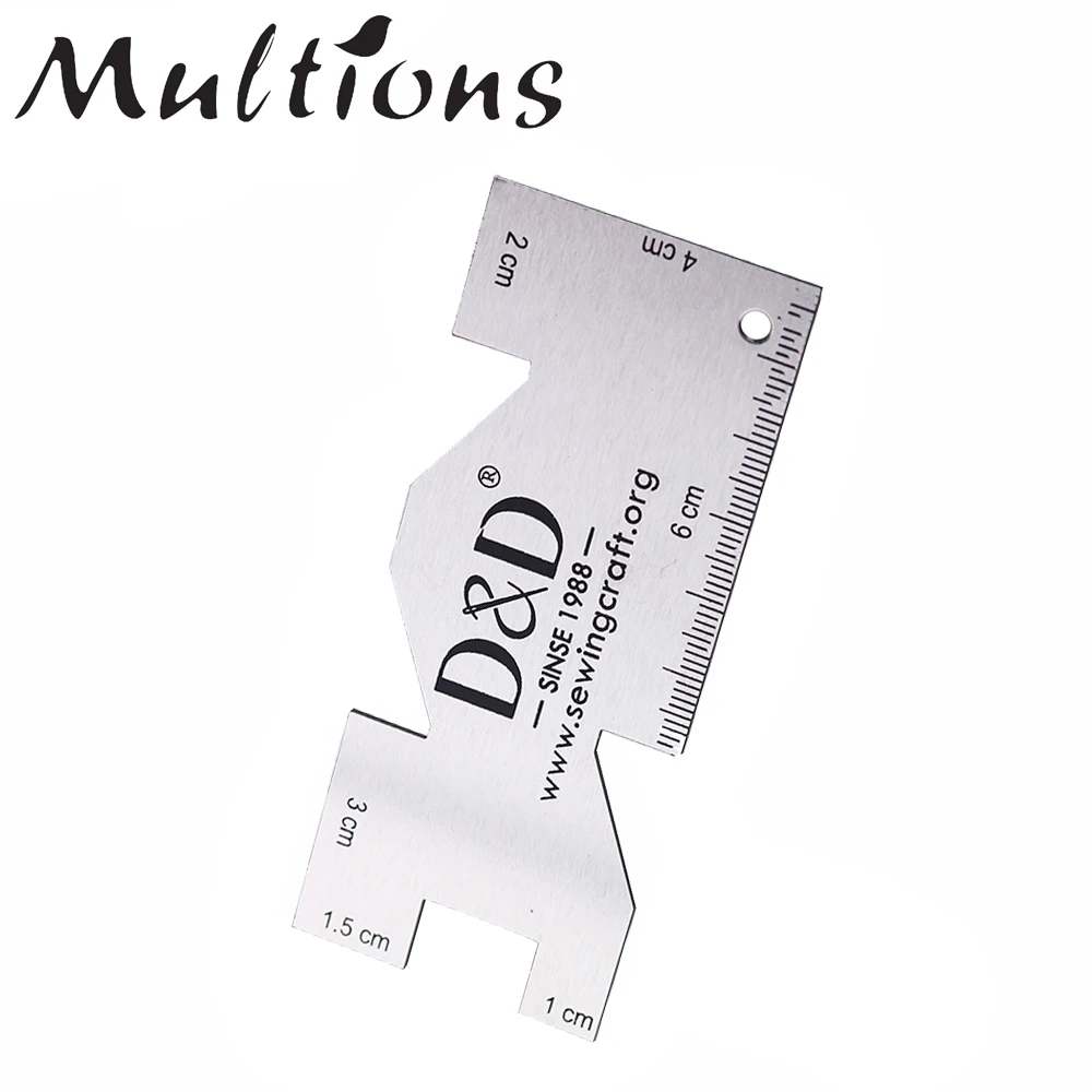 Высококачественная швейная линейка металлический измерительный прибор линейки