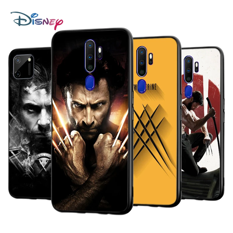 Wolverine Marvel для OPPO A5 A9 A7 A11X A1K A12 A12E A31 A32 A53 A53S A72 A73 A93 AX7 Pro 2020 силиконовая фотовспышка -