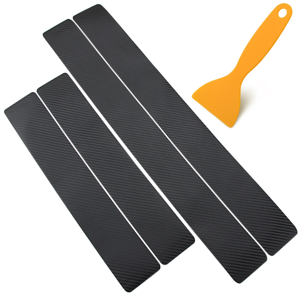 

Carbon Fiber Car Door Sill Guard Sticke for Alfa Romeo 159 147 156 166 Mito Hyundai creta Solaris 2
