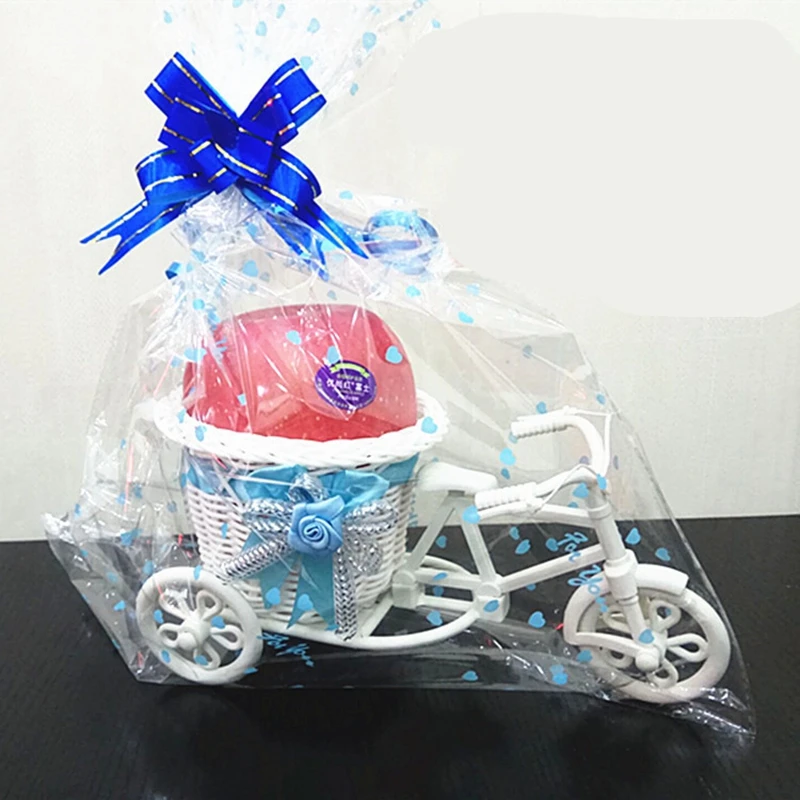 1 шт. креативная круглая корзина из ротанга для рукоделия вечерние украшения