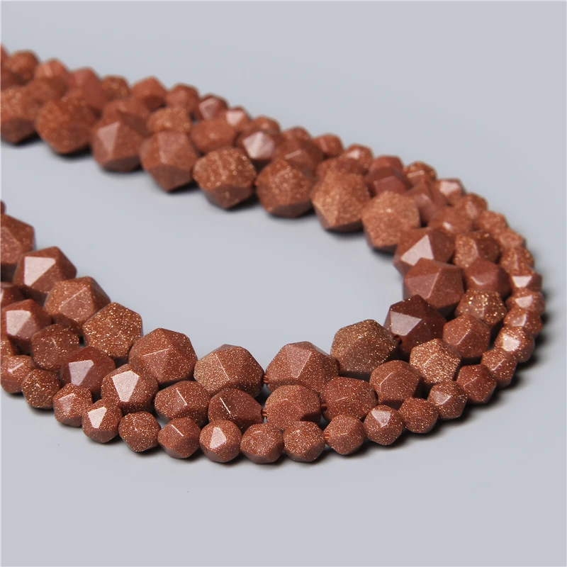 Бусины Из Песчаника золотого цвета, крупные граненые, свободные, аксессуары для браслетов для мужчин, изготовление ювелирных изделий, 15 дюймов, 6, 8, 10 мм Бусины Из Песчаника золотого цвета, крупные граненые, свободные, аксессуары для браслетов для мужчин, изготовление ювелирных изделий, 15 дюймов, 6, 8, 10 мм